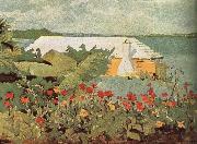 Winslow Homer Gardens and Housing painting